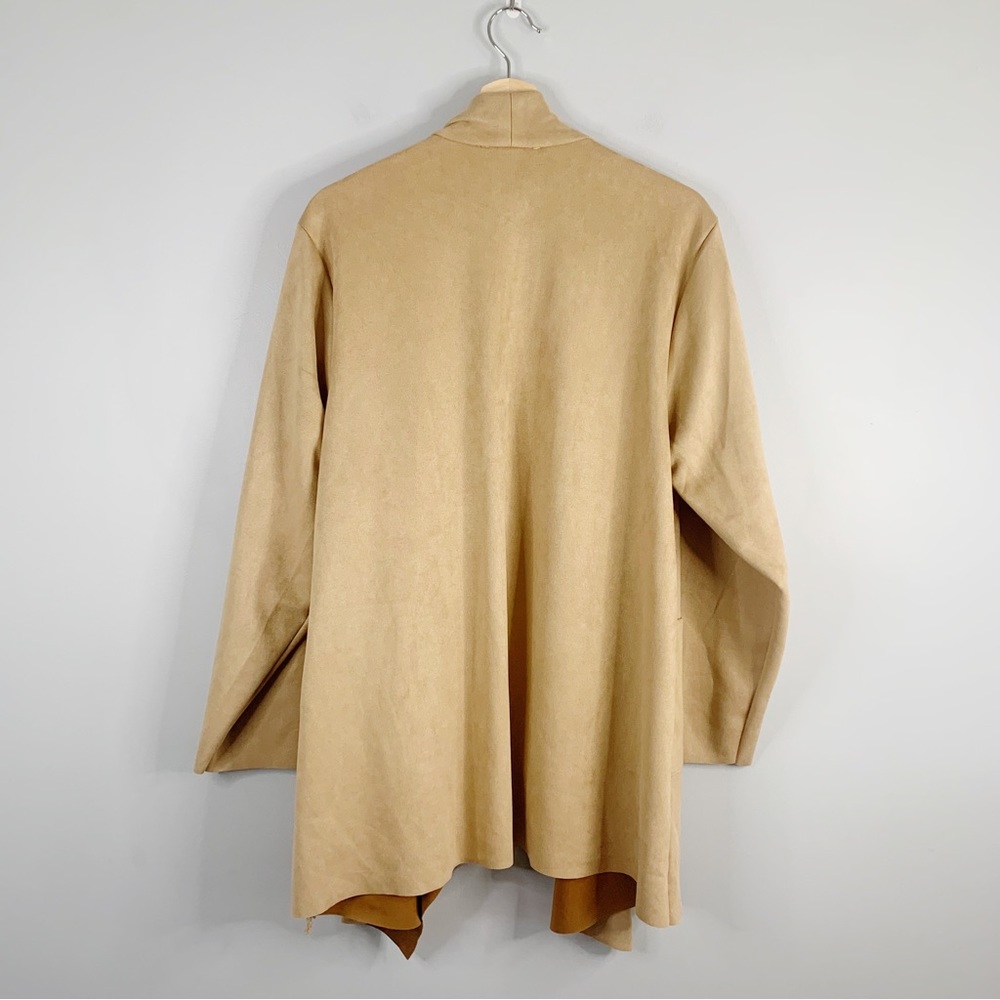 1X Philosophy Faux Suede Women's Sweater/Blazer - Picture 3 of 10